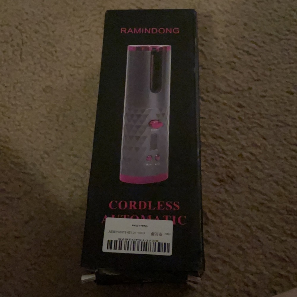 Brand new in box handheld cordless curler